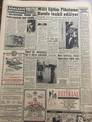 YENİ SABAH GAZETESİ 20 ARALIK 1960 YIL :23 SAYI :7823--Tankerde yeni infilaklar oldu --Danıştay da dört temsilcisini seçti ---Bilecik Valisi Hakkında Tahkikat --Artus 3 mühim tasarı hakkında izahat verdi --Menderes in avukatı İnönü yü itham etti ---Öğrenci Bankası Tasarısı MBK da --İnkılap emeklileri Ankara ya gidiyor --Büyük adam hayranlığı :Siyavuşgil --İstanbul Rehberi ---Milli Eğitim Planlama Kurulu Teşkil Ediliyor --İzmit de sabıklara ait 4 dava görüldü --Haile Selasiye tekrar Habeşistan a hakim oldu ---Havada çarpışan iki uçak New-York u birbirine kattı --Fenerbahçe U.Kaptanı Niyazi sel dün istifa etti ---Garbis Jo N gan bu gece karşılaşıyor ---Galatasaraylılar dün kurban kestiler ---Balkan Olimpiyatları 1962 de İhya Ediliyor ---Ankara da ki sinemalara yüzde 50 zam ---