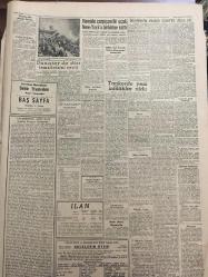 YENİ SABAH GAZETESİ 20 ARALIK 1960 YIL :23 SAYI :7823--Tankerde yeni infilaklar oldu --Danıştay da dört temsilcisini seçti ---Bilecik Valisi Hakkında Tahkikat --Artus 3 mühim tasarı hakkında izahat verdi --Menderes in avukatı İnönü yü itham etti ---Öğrenci Bankası Tasarısı MBK da --İnkılap emeklileri Ankara ya gidiyor --Büyük adam hayranlığı :Siyavuşgil --İstanbul Rehberi ---Milli Eğitim Planlama Kurulu Teşkil Ediliyor --İzmit de sabıklara ait 4 dava görüldü --Haile Selasiye tekrar Habeşistan a hakim oldu ---Havada çarpışan iki uçak New-York u birbirine kattı --Fenerbahçe U.Kaptanı Niyazi sel dün istifa etti ---Garbis Jo N gan bu gece karşılaşıyor ---Galatasaraylılar dün kurban kestiler ---Balkan Olimpiyatları 1962 de İhya Ediliyor ---Ankara da ki sinemalara yüzde 50 zam ---