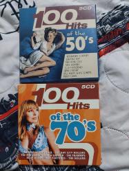100 HİTS OF THE 50s and 70s toplam 10 CD