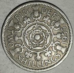 İNGİLTERE 1955 2 ŞİLİNG