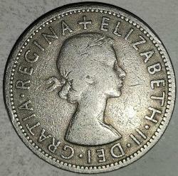 İNGİLTERE 1955 2 ŞİLİNG