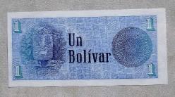 VENEZUELA=1989 1 Bolivar P-68 ÇİL'