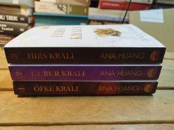 Öfke Kralı - Gurur Kralı - Hırs Kralı  CİLT 1/2/3 TAKIM