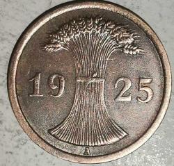 ALMANYA  1925 A  2 PFENNIG