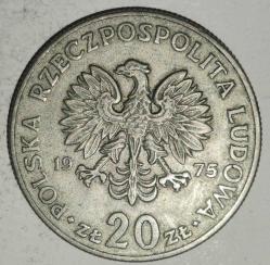 POLONYA 1975   20  ZLOTY  Marceli Nowotko
