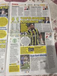 FANATİK SPOR GAZETESİ -15 Mart 2024-Büyük Final yunanistan’da-Fener Avrupa’da-Deniz Çoban-Osayi Samuel-Ali Koç-Çagri davran-Fenerbahçe beko Siri erman Özgür-Serkan akcan-djiku - ismail kartal - faik cetiner- ryan kent-pepe-F. Karagümrük-Konyaspor-Pendikspor-İstanbulspor-thomas meunier-santos-kübra Korkut-Omar Coley-Anadolu Efes-Beşiktaş-Icardi-dursun Özbek-çeyrek final-davinson sanchez