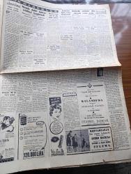 Cumhuriyet Gazetesi - 26 Eylül 1954 - Başvekil Adnan Menderes'in Almanya Seyahatine Dair Demeci - Atom Sulh Planı - Kıbrıs Etrafında Tartışma Başlıyor - Sıtkı Yırcalı Son Tebliğlere Dair İzahat Aldı - Profesör Fahrettin Kerim Gökay Belediye İşletmelerine Zam Yapmayacağız Diyor - 1001 Kuyu Yazan Va Nü Yazı Dizisi - Londra Geceleri Yazan Robert Fabian Yazı Dizisi - Yarışmaya Alışma Yazan Hasan Ali Yücel Köşe Yazısı - RKO Film Stüdyoları Kapatılıyor - Kan Bankası Hazırlıkları - Artist Audrey Hepburn Evlendi - Fransa'da Uçan Daireler Çoğaldı - Milli Takım Kadrosu - Naci Erdem - Ali İhsan Karayiğit - Turgay Şeren - Lefter Küçükandonyadis - Kürekçi Edin Öke Fenerbahçe'den İstifa Etti - Bahçeden Bir Adam Girdi Yazan Perihan Zorlu Yazı Dizisi - Montesi Hadisesinin İçyüzü Yazan Hami S. Yazı Dizisi - İskandinavya Notları Yazan Aydemir Balkan Yazı Dizisi - Resimli Romanımız Yeşil Saksı Yazan George Simenon - Günün Resimleri - Nebabiş Trençkot