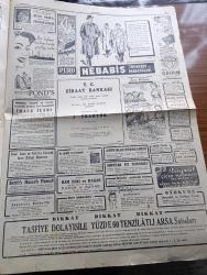 Cumhuriyet Gazetesi - 26 Eylül 1954 - Başvekil Adnan Menderes'in Almanya Seyahatine Dair Demeci - Atom Sulh Planı - Kıbrıs Etrafında Tartışma Başlıyor - Sıtkı Yırcalı Son Tebliğlere Dair İzahat Aldı - Profesör Fahrettin Kerim Gökay Belediye İşletmelerine Zam Yapmayacağız Diyor - 1001 Kuyu Yazan Va Nü Yazı Dizisi - Londra Geceleri Yazan Robert Fabian Yazı Dizisi - Yarışmaya Alışma Yazan Hasan Ali Yücel Köşe Yazısı - RKO Film Stüdyoları Kapatılıyor - Kan Bankası Hazırlıkları - Artist Audrey Hepburn Evlendi - Fransa'da Uçan Daireler Çoğaldı - Milli Takım Kadrosu - Naci Erdem - Ali İhsan Karayiğit - Turgay Şeren - Lefter Küçükandonyadis - Kürekçi Edin Öke Fenerbahçe'den İstifa Etti - Bahçeden Bir Adam Girdi Yazan Perihan Zorlu Yazı Dizisi - Montesi Hadisesinin İçyüzü Yazan Hami S. Yazı Dizisi - İskandinavya Notları Yazan Aydemir Balkan Yazı Dizisi - Resimli Romanımız Yeşil Saksı Yazan George Simenon - Günün Resimleri - Nebabiş Trençkot