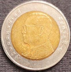 TAYLAND 10 Baht, 2560 (2017) ÇÇT+ 