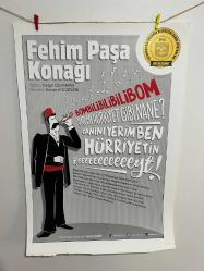 Fehim Paşa Konağı orijinal tiyatro afişi