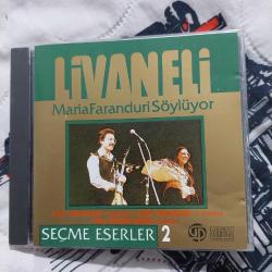 ZÜLFÜ LİVANELİ SEÇME ESERLER 2 CD maria faranduri söylüyor 1990