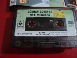GÖKHAN GÜNEY LE 91 E MERHABA KAĞIT DÖNEM BASKI KASET