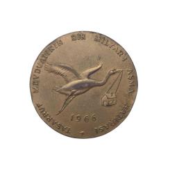 Yapı ve Kredi Bankası - Tasarruf mevduatının bir milyarı aşma hatırası - Madalyon