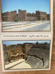 SURİYE BOSRA ANTİK ŞEHRİ AKORDİYON KARTPOSTAL (18 ADET)