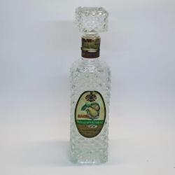 Wilko Williams Christ Birne Fruchtsaft Likör  Koleksiyonluk Kristal Sürahi Boş Şişe 60'lı yıllar nadirdir.