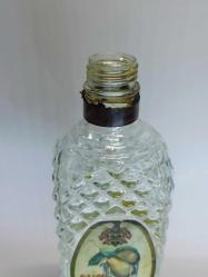 Wilko Williams Christ Birne Fruchtsaft Likör  Koleksiyonluk Kristal Sürahi Boş Şişe 60'lı yıllar nadirdir.