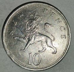 İNGİLTERE 1979   10 PENCE
