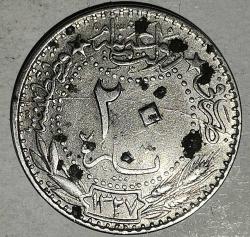 LOT.12 » OSMANLI REŞAT ZAMANI  1327 / 3  20 PARA