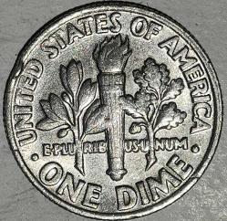 AMERİKA 1984 P  1 DİME