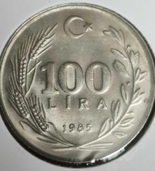 100 LİRA 1985