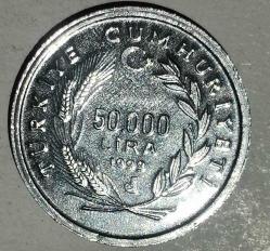 LOT.13 » TÜRKİYE 1999  50 000 LİRA  FAO