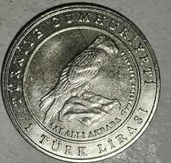 TÜRKİYE 2009   1   LİRA  ŞAH KARTALI