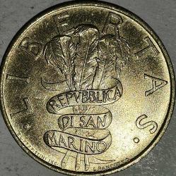 SAN MARINO 1995   200 LİRE