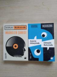 HARUKİ MURAKAMİ KİTAPLARI - İMKANSIZIN ŞARKISI-SINIRIN GÜNEYİNDE GÜNEŞİN BATISINDA ( 2 KİTAP )