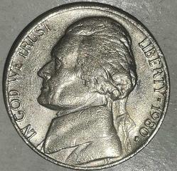 LOT.5 » AMERİKA 1980 P  5 CENT