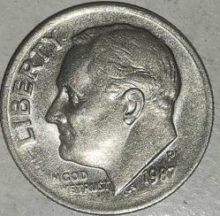 AMERİKA 1987 P   1 DIME