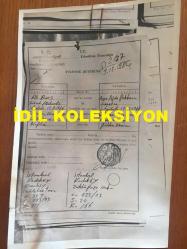 AJDA PEKKAN'IN ALİ BARS İLE OLAN EVLİLİĞİYLE İLGİLİ DÖNEMİNE AİT İKİ ADET ORİJİNAL FOTOĞRAF, 4 ADET GAZETE KÜPÜRÜ ve EVLENME DUYURUSU FOTOĞRAFI, TOPLAM 7 PARÇA SET HALİNDE