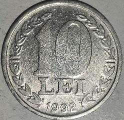 ROMANYA 1992  10 LEI