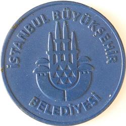 İstanbul Büyükşehir Belediyesi -İstanbul Ulaşım A.Ş Jeton Token 2009 (Katalok No 0067)