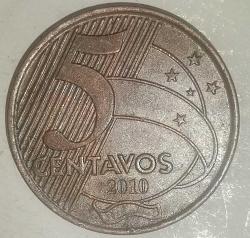 BREZİLYA  2010   5  CENTAVOS
