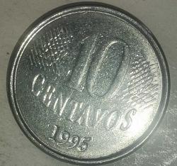 BREZİLYA  1995   10  CENTAVOS