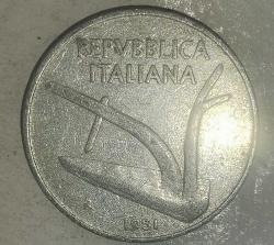 İTALYA 1951   10 LİRA
