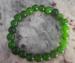 Yeşim Taşı Bileklik 8mm ( SAF DOĞAL A KALİTE )