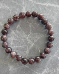 Garnet Bileklik 8mm ( DOĞAL VE ORJİNAL )