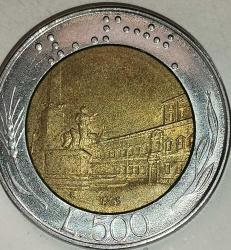 İTALYA 1985  500 LİRE