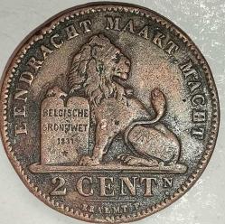 BELÇİKA 1905   2  CENTIM