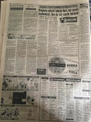 YENİ SABAH GAZETESİ 24 KASIM 1960 YIL :23 SAYI :7797--Emekli Subaylar için bir karar alınmıyor ---Menderes ,dün eşi ile görüştü --İlhan Engin tevkif edildi --Adana da 3. kuyuda petrole rastlandı --261Mahkum dün tahliye edildi--14 lerin sonuncusu Erkanlı da dün gitti ---Kabine Kurucu  meclis ön tasarısını inceliyor ---Rektör S.S Onar dün tasfiyeden duyduğu üzüntüyü belirtti ---147 ler !:Siyavuşgil --İstanbul Rehberi --Çiftçiler için yaz kampları açılıyor --Bir Belediye otobüsü daha dükkana girdi ---Talebe bursları 225 liraya yükseltiliyor --Bu sene Müslümanlar  B.Amerika da ilk defa şükran gününe katılacak ---Sivil polis saati bulanın peşinde --Bulgar A Millileri Almanları Yendi --A Milli takımı bugün Sofya ya uğurluyoruz---Atletizm 1961 kış faaliyeti programı ---Futbolculara oksijen kürü tatbik edilecek ---Bulgarlar ,İstanbul da bize şans veriyorlar --Galatasaray Atina ya davet edildi --Fenerbahçe de mühim kararlar ---Hastalar  Başhekimi Protesto Ettiler ---