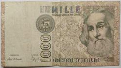 İTALYA 1000 LİRE 1982 TEMİZ+ KONDÜSYON