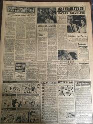 YENİ SABAH GAZETESİ 30 OCAK 1960 YIL :22 SAYI :7512---Safa Kılıçlıoğlu na tecavüz hadiseleri meclise getirildi --Yeni Sabah Gazetesi  Yazı İşleri Müdürlüğüne ---Afyon un bir köyünde 13 kişi toprak altında kaldı ---Çekilen teessür telgrafları ve ziyaretler--De Gaulle asilleri ezmek kararında --Konya mebusu Nurcuları müdafaa etti ---Moda cinayeti hakkında morg raporu verildi ---80 lik ihtiyarı 335 lira için öldürdüler --Fazıl Küçük şehrimizde --Karmanyolacıya Nasihat :Siyavuşgil --İstanbul Rehberi ---Gelibolu Muhribi bir motoru batırdı --Bir Rus gemisi ağları parçalandı --1959 türün ikramiyesi tespit ve ilan olundu --İzmir dün 8 saat elektriksiz kaldı ---Sinema :Hayat Cilveleri ,Ateşten Damla ,Casino de Paris --Lider Beşiktaş bugün Vefa ile karşılaşıyor --Fenerbahçeli Muhalifeler iki grupa ayrıldılar --Fenerbahçe -Akademik --Türkiye -Fransa Voleybol maçı bugün --M.Sezer Adaletten 18.000 lira istiyor --F.Uman istafa  etti---Antrenörler ne diyor ?--Meclis de dün bazı suallere cevap verildi