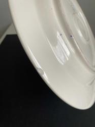 OSMANLI TUĞRALI el çekme sanatçı imzalı çini tabak