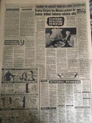 YENİ SABAH GAZETESİ 18 ŞUBAT 1960 YIL :22 SAYI :7531---Bir tahkikat talebi kabul edildi --Meclis Notları ---Ekrem Amaç CHP den istifa etti --Meclis de bir D.P li bir CHP li yi yumrukladı ---Bir köy halkı ,deve etinden zehirlendi --32 Parça tarihi eşya Japonya da gönderiliyor --Tiralı ,Bulancak ta cezaevine girdi --Ressamlar Köyü :Siyavuşgil ---İstanbul Rehberi ---100 Koyun için bir köy halkı diğer bir köye baskın yaptı --Londra da ki kazada ölenler dün anıldı --Vefa ,I.Sporu 1-0 yendi ---Fenerbahçe Beykoz u rahat mağlup etti :4-0--Kutik in salahiyetleri kısılmak isteniyor --Galatasaray İzmir e gitti --Fenerbahçeli muhalifler anlaşamıyor --Beykoz antrenörü istifa etti ---Sadi Irmak ın konferansı --S.Ağaoğlu hakkında SEKA da yolsuzluk iddiaları ile açılması istenen tahkikat talebi reddedildi --