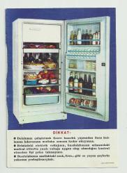 ARÇELİK BUZDOLABI KONULU ESKİ BROŞÜR...