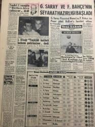 YENİ SABAH GAZETESİ 3 ARALIK 1963 YIL :26 SAYI :8881-- CHP -YTP ve CKMP Koalisyonu tarihe karıştı ---Kabine İstifa Etti --Hür dünya da buluşalım--- Kemal Satır kurtulduk diyor  ----Kennedy nin mezarının 45 bin kişi ziyaret etti --Karadeniz Üniversitesi dün açıldı --İkinci Koalisyon 17 Ay 5 Gün Yaşadı ---Diclehan  Baban ,3.defa intihara teşebbüs etti ---Şimdi ne olacak ?:Siyavuşgil --Türkiye -İsveç kredi  anlaşması  imzalandı ---Cesedi çırılçıplak bulunan aktris boğularak katledildi ---Ankara Radyosunda Bir Güzel Ses :Sevim Erdi ---İsmail Şençalar --Sadri Usuuğlu herkes bize çalışıyor dedi ---Galatasaray ve Fenerbahçe nin seyahat hazırlığı başladı ---I.Uluğ: Teşkilat kaliteli hakem getirtmiyor dedi --Dün İnönü ile görüşen  Genel Kurmay Başkanı Org .Cevdet Sunay istifa için normal dedi --Ayşecikten 200 bin lira tazminat istedi --Kürtçülük sanıkları müdafaada bulundular --