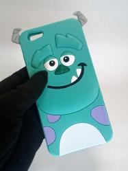 iPhone 6 Plus Sevimli Canavarlar Monster Inc. Yumuşak Silikon Kauçuk Koruyucu  Telefon Kılıfı iPhone 6 (5,5 inç) için