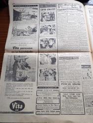 Cumhuriyet Gazetesi - 22 Haziran 1956 - Kıbrıs Hakkında Türk Tezi Değişmeyecek - İtalya Devlet Reisi Giovanni Gronchi - Kasım Gülek'in Katıldığı Yeni Basın Davası - Lokantaların Tarifesi İnceleniyor - Stalin'in Gizli Cinayetleri - Fuat Köprülü'nün İstifası - Çek Talebeler Kızıl Rejime Cephe Aldı - Karanlıkta Sesler Yazan Perihan Zorlu Yazı Dizisi - Mustafa Kemal Derneğinin Kongresi - Sadabad Kasrı - Karacaoğlan Yazan Yaşar Kemal  Resimleyen Münif Fehim Yazı Dizisi  - Resimli Romanımız Çifte Cinayet Çeviren Mazhar Kunt - Radyo Bugünkü Program - Atom Ve Hidrojen Bombaları Kısırlık Yapıyormuş - Beşiktaş Kulübü Atleti İlhan Bilgitay'ın Rekor Denemesi - Puro Tuvalet Sabunları - İngiliz Atleti Gordon Pirie 5000 Metrede Dünya Rekoru Kırdı - Necipbey Briyantini - Gazetemiz Vasıtasıyla Genç Milli Takımımızı İtalya'ya Davet Ediyor - Milli Basketbol Takımı Antrenörü Samuel Fox - Güngören Mahallesi Arsaları