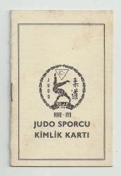 T.C.JUDO FEDERASYONU  / JUDO SPORCU KİMLİK KARTI...